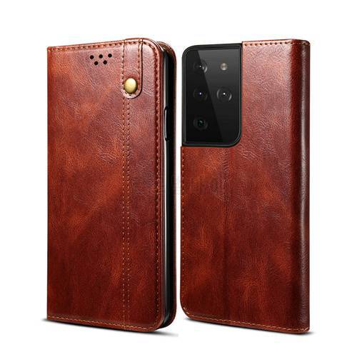Leather Texture Magnet Book Cover for Samsung S21 S 22 5G Case 360 Protect Samsung Galaxy S22 Ultra S23 20 21 Plus S20 FE Coque
