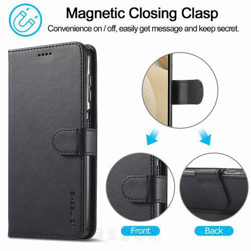 A12 Case For Samsung Galaxy A12 Leather Wallet Luxury Magnetic High Quality Vintage Flip Cover For Samsung A 12 Phone Bag