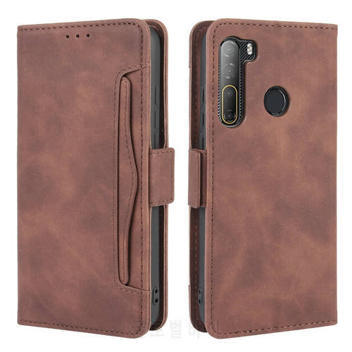Shockproof Case Removable Slot Wallet Shell for HTC Desire 22 20 Pro Case Luxury Leather Coque Desire 21 Pro Plus U20 5G Funda