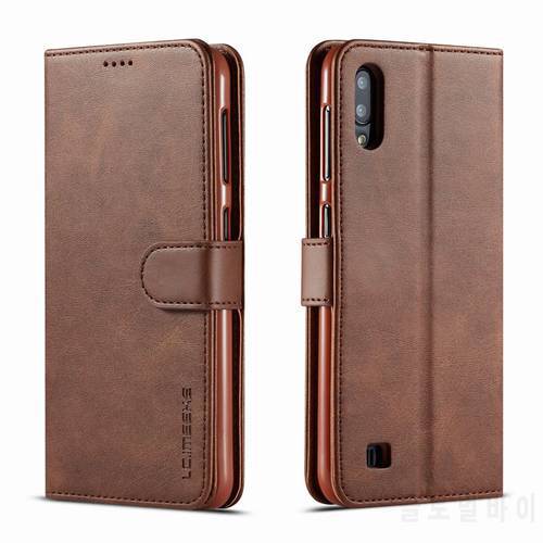 Case For Samsung Galaxy A01 Cover Luxe Leather Flip Wallet Coque For Samsung A 01 Phone Bag Case Galaxy A01 Protector Capa