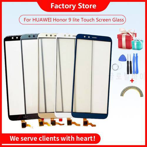 AAA Touch Screen Panel For HUAWEI Honor 9 lite Touch Screen Sensor Glass For honor 9 lite Digitizer Panel Front Glass Parts