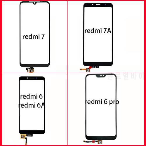 For Xiaomi Redmi 7 7A Touch Screen For Xiaomi Mi A2 Lite redmi 6 6A 6 pro Touch Screen Digitizer Sensor Glass Panel Replacement