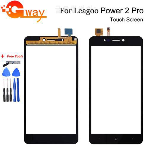 For Leagoo Power 2 Pro Touch Screen Digitizer Touch Panel Perfect Repair Parts Mobile Phone Accessory +Tools +Adhesive