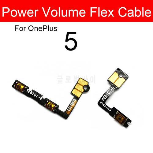 Power Volume Side Buttons Flex Cable For Oneplus One Plus X 2 3 5 6 3T 5T 6T On Off Control Keys Side Power Volume Felx Ribbon