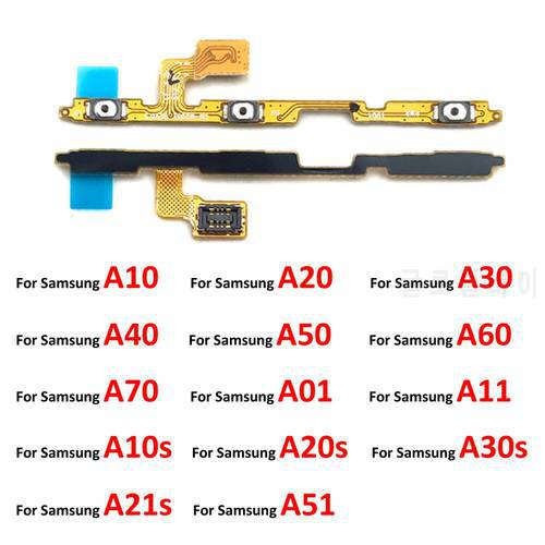 Volume Power Switch On Off Button Key Flex For Samsung A10 A20 A30 A40 A50 A70 A01 A11 A10s A20s A21s A30s A51 A21 A31 A71 A02s
