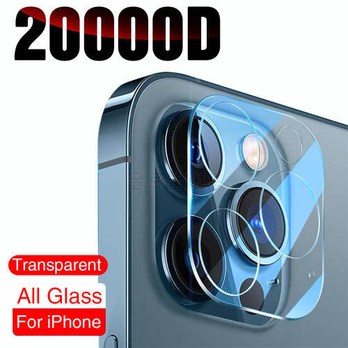 20000D Camera Lens Protector For iPhone 11 12 Pro XS Max X XR Camera Lens Protector On For iPhone 11 7 8 6 6S Plus Camera Glass