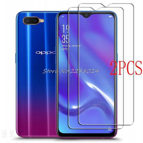 2PCS FOR OPPO RX17 Neo Tempered Glass Protective on OPPO R17 Pro K1 CPH1893 Screen Protector Glass Film Cover