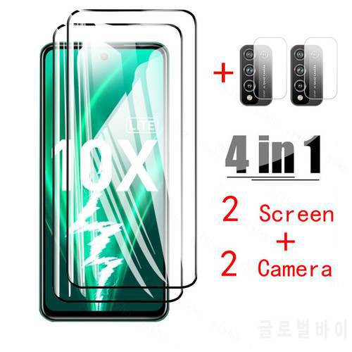 tempered glass on honor 10x lite camera lens screen protector for huawei honor 10i 10x lite 10 x lite 10xlite light safety glass