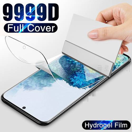 Soft screen protector for samsung galaxy s20 Protective glass s 20 ultra plus 20s hydrogel film samsungs20 s20plus s20ultra