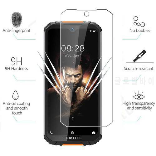 Tempered Glass For Oukitel WP6 7 Glass 9H 2.5D Protective Film Explosion-proof Clear Screen Protector Phone Cover