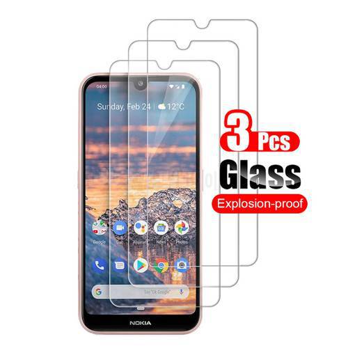 3Pcs Tempered Glass For Nokia 4.2 Screen Protector Guard Protective Film For Nokia 4.2 Glass Shield 9H Clear