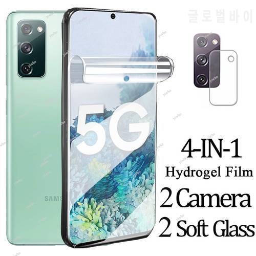 Samung S-20 Screen Protector Hydrogel Film for Samsung Galaxy S20 FE Soft Glass S 20 Plus C20 S20 Ultra Flexible Glass S20FE