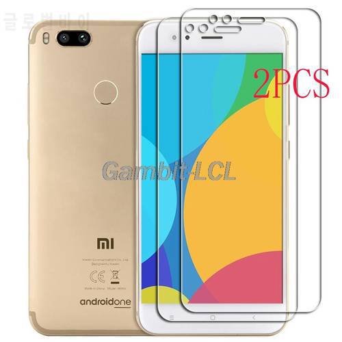 For Xiaomi Mi A1 (Mi 5X) Tempered Glass Protective ON MiA1 MDG2, MDI2 5.5INCH Screen Protector Phone Cover Film