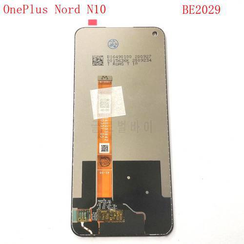 Original For Oneplus Nord N10 5G Lcd Screen DIsplay+Touch Glass Digitizer Pantalla Replacement BE2029