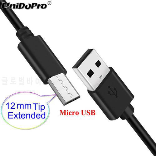 12mm Extra Long Tip Micro USB Cable Extended Connector for RugGear RG650 RG655 RG720
