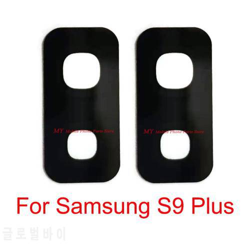 1~50 Pieces Rear Camera Back Glass Lens For Samsung Galaxy S9 Plus S9+ Back Big Main Camera Lens Glass Cover With Sticker
