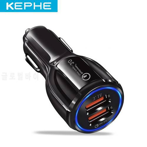 Dual USB 3A Fast Charger for Phone Car Charger for Mobile Phone Tablet GPS Car Charger for IPhone X XR 8 Phone Charger Adapter