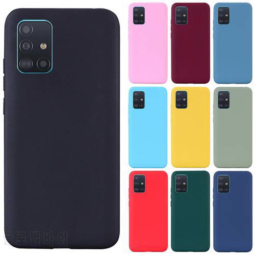 For Samsung Galaxy A51 Case Silicone Transparent Back Cover Phone Case For Samsung A51 A515F A 51 4G Soft Tpu Case Coque Fundas