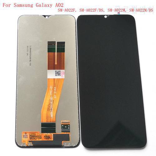 6.5&39&39 For Samsung Galaxy A02 SM-A022 A022m A022F LCD Display Touch Screen Digitizer Full SM-A022FN/DS SM-A022F/DS SM-A022G/DS