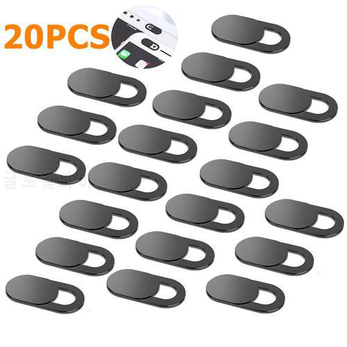 1/5/10/20PCS WebCam Cover Shutter Magnet Slider Plastic For iPhone Laptop iPad Tablet Camera Cover Mobile Phone Privacy Sticker