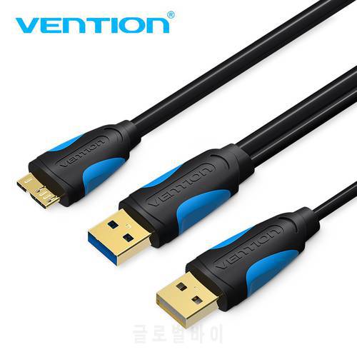 Vention Micro USB 3.0 Cable 2M 0.5M Fast USB Charger Data Sync Cable USB 3.0 Mobile Phone Cable for Samsung S5 Hard Drive Disk