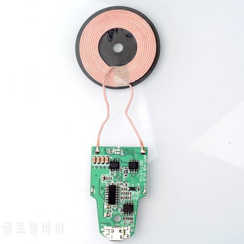 Qi Wireless Charger PCBA Circuit Board Coil for Samsung S8 S9 Note 8 9 Wireless Charging DIY for iPhone XS Max XR