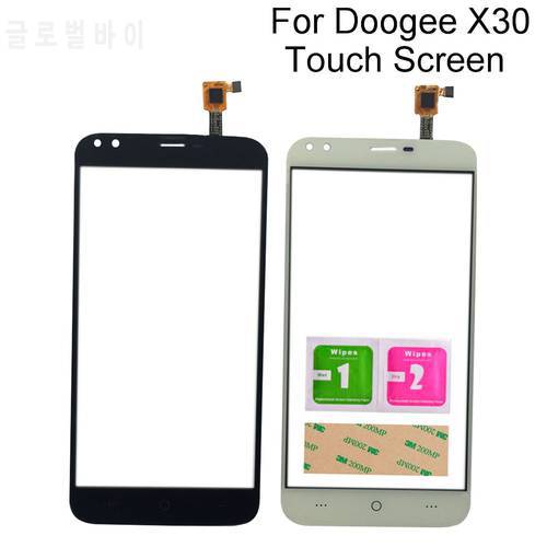 Mobile Touch Screen For Doogee X30 Touch Screen Digitizer Sensor Replacement Tools 3M Glue