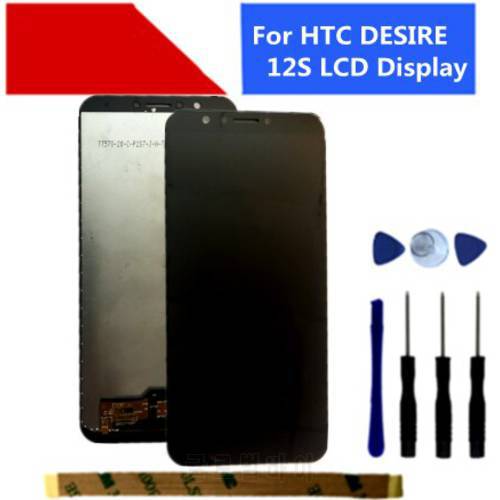 100% Tested LCD Display For HTC DESIRE 12S LCD Display Touch Sensor Screen Complete Assembly