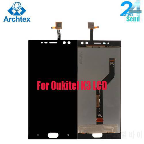 For 100% Original Oukitel K3 LCD Display+Touch Screen Assembly Tested LCD Digitizer Glass Panel Replacement For Oukitel K3 Stock