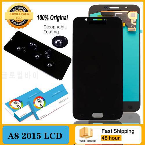 For Samsung Galaxy A8 2015 A800 A8000 A800F LCD Display Touch Screen Digitizer Assembly OLED/Super AMOLED LCD Display