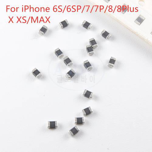100pcs/lot For iPhone 6S/6s plus/7/7p/8/8 Plus X XS MAX Mainboard BGA Maintenance CPU Boost Coil Universal Small Inductance Boos