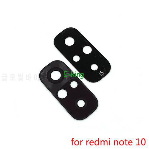 2PCS For Xiaomi Redmi Note 9 9T 10 Pro 4G 5G Rear Back Camera Glass Lens Cover With Ahesive Sticker
