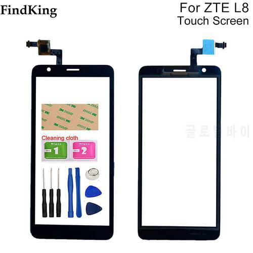 5.0&39&39 Mobile Touch Screen For ZTE Blade L8 / ZTE Blade A3 2019 Touch Screen Front Glass Sensor Tools 3M Glue