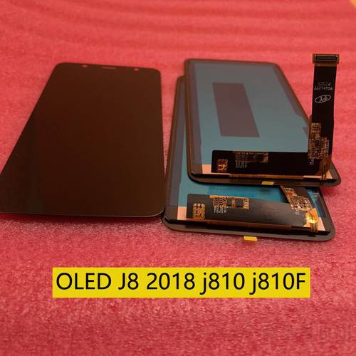 OLED Display For SAMSUNG Galaxy J8 2018 J810 J810F SM J810F J810Y J810M J810/DS Touch Screen Replacement LCD Display