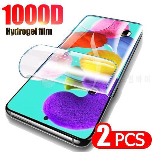 2PCS Hydrogel Film For Samsung A53 A13 A50 A12 A02S A21S Screen Protector film For samsung a12 a72 a52 a31 a33 a51 a71 not glass