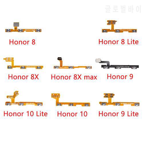 ON OFF Power Button Flex Cable Ribbon For HuaWei Honor 8 8C 9 10 Lite 8X max Mute Silence Volume Key Part