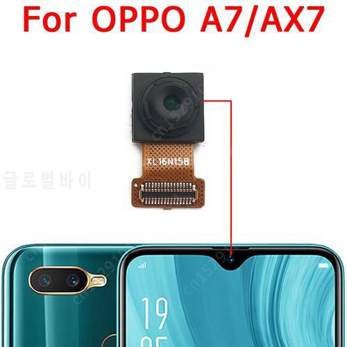 Original Front Camera For OPPO A7 AX7 Frontal Selfie Small Camera Module Phone Accessories Replacement Repair Spare Parts