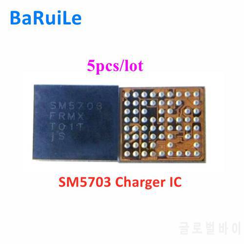 BaRuiLe 5pcs SM5703 ic Chip Controller Charge Power Energy for Samsung Galaxy A8 j5 j7 A8000 J700 J500 Replacement Part