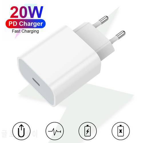 For Apple PD 3.0 Charger QC 4.0 USB Type C Quick Charge For iPhone 12 11 Xs X 8 Fast Charging Power Type-C Huawei Xiaomi Samsung