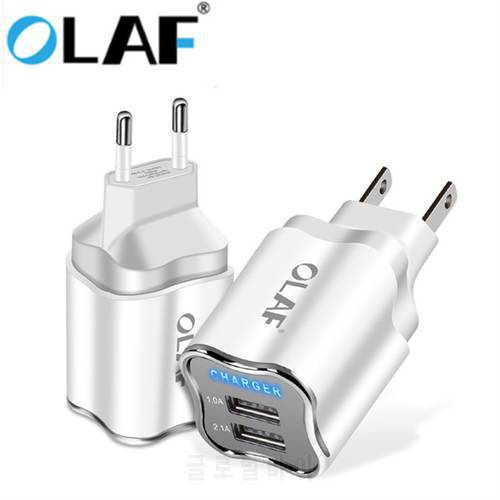 OLAF USB Charger EU/US Plug Charger Power Wall Adapter Charging for Samsung S8 S9 S10 for iPhone7 8 Plus X XR XS Max Huawei P30