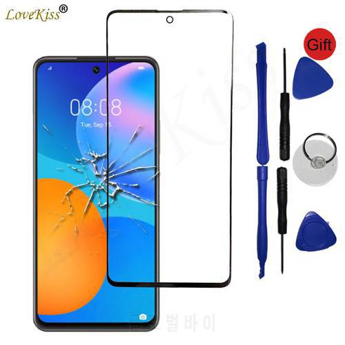 Front Panel For Huawei P Smart 2019 2020 2021 Z S POT-LX1 LX3 Y8P Y7A Touch Screen Glass Cover No LCD Display Digitizer Sensor