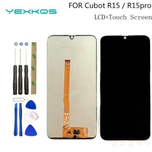 6.26 Inch For Cubot R15 / R15 Pro LCD Display + Touch Screen Digitizer Sensor Assembly Replacement For Cubot R15Pro Cell Phone