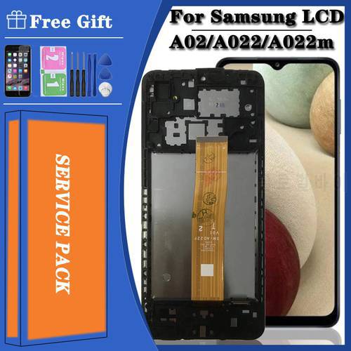 Original for Samsung Galaxy A02 LCD SM-A022 Display Touch Screen Digitizer Full SM-A022FN/DS SM-A022F/DS SM-A022G/DS IPS