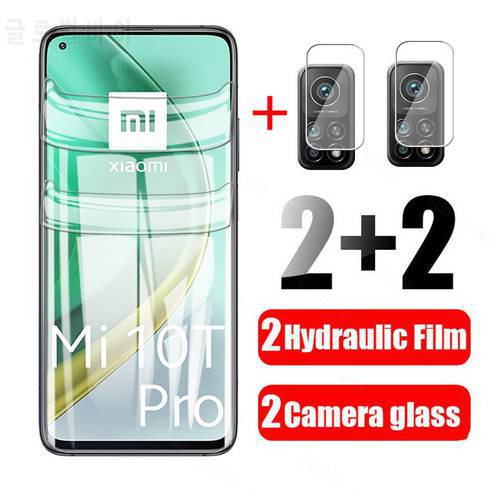4 in1 Hydrogel Film Mi 10T Pro 5G Screen Protector for Xiaomi 10TPro 10 T Pro Mi10T Lite Pro Mi10 Mi10pro Camera Glass Film
