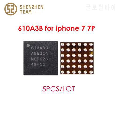 SZteam 5pcs/lot U2 IC Tristar 610A3B Charging IC for iPhone 7 7P Integrated Circuits IC de Carga Circutos Tristar iPhone 7