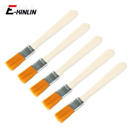 Nylon Brushes Clean Crevice Brush For iPhone For Android Phone Motherboard Circuits Plug Port Dock Board Dust Cleaner