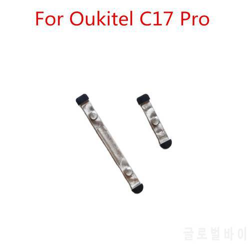 New Original For Oukitel C17 Pro Cell Phone Volume Up / Down Button+Power Boot Key Button Contol Side Custom Buttons