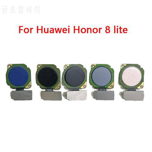For Huawei Honor 8 Lite PRA-AL00 PRA-AL00X PRA-TL10 Touch Sensor ID Home Button Return Assembly Flex Cable Fingerprint Scanner