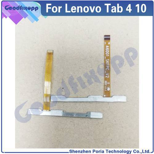 For Lenovo Tab 4 10 TB-X304L X304F X304N/X X304 Power ON OFF Volume Up Down Side Button Switch Key Flex Cable For Lenovo Tab4 10
