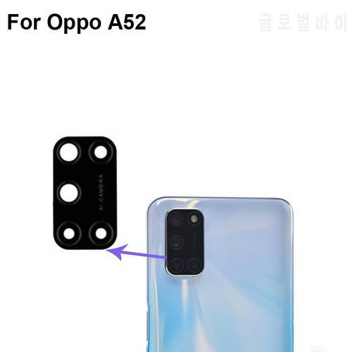 For OPPO A52 Replacement Back Rear Camera Lens Glass Parts For OPPO A 52 test good Repair OppoA52